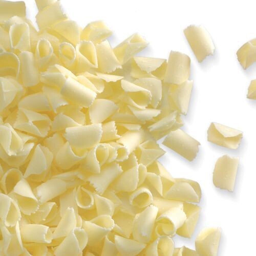 Riccioli di cioccolato bianco