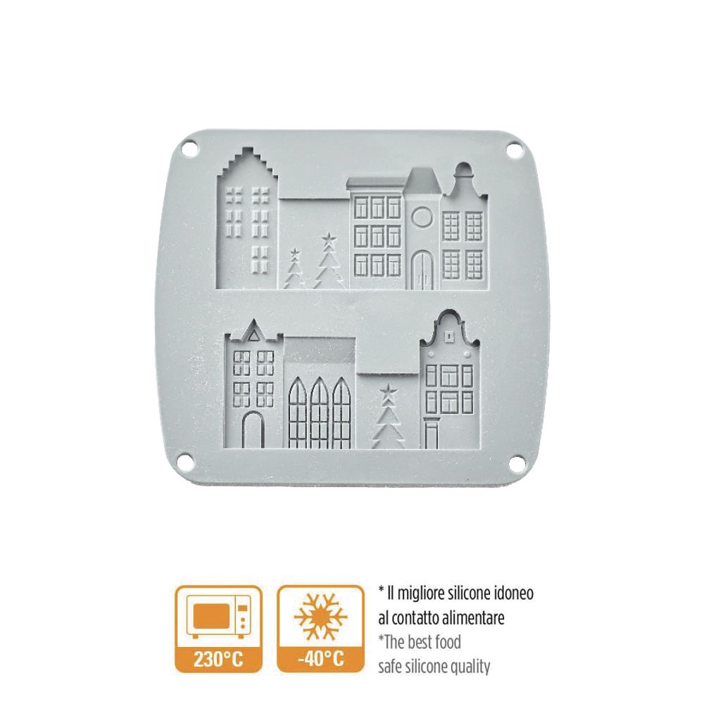 Stampo in silicone - HO HO HO