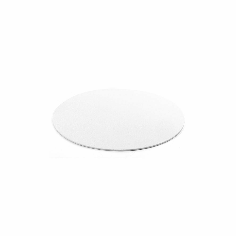 Sottotorta rigido sottile bianco - 20 cm