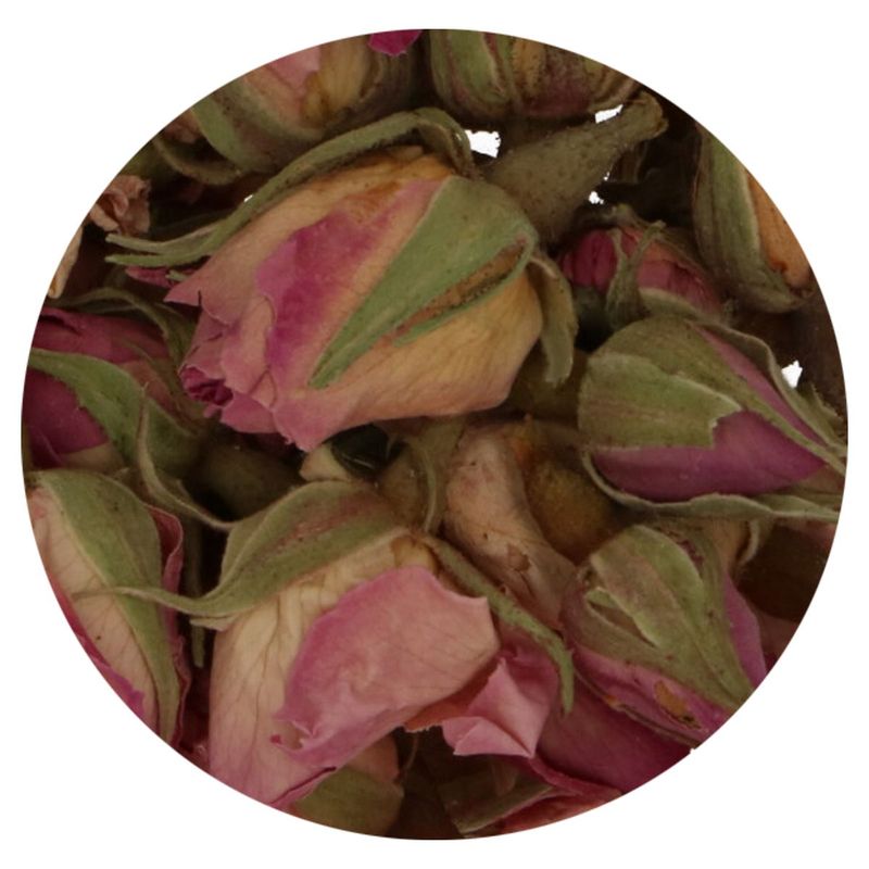 Fiori secchi eduli - boccioli di rosa Fiori secchi eduli - boccioli di rosa