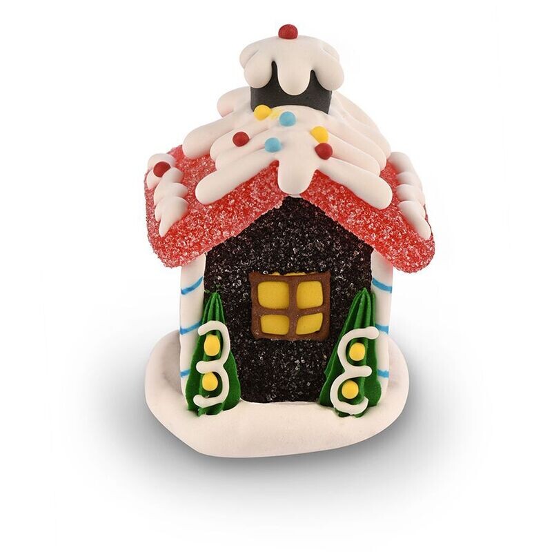 Decorazione 3D in zucchero e gelatina - Casetta 1 Decorazione 3D in zucchero e gelatina - Casetta 1