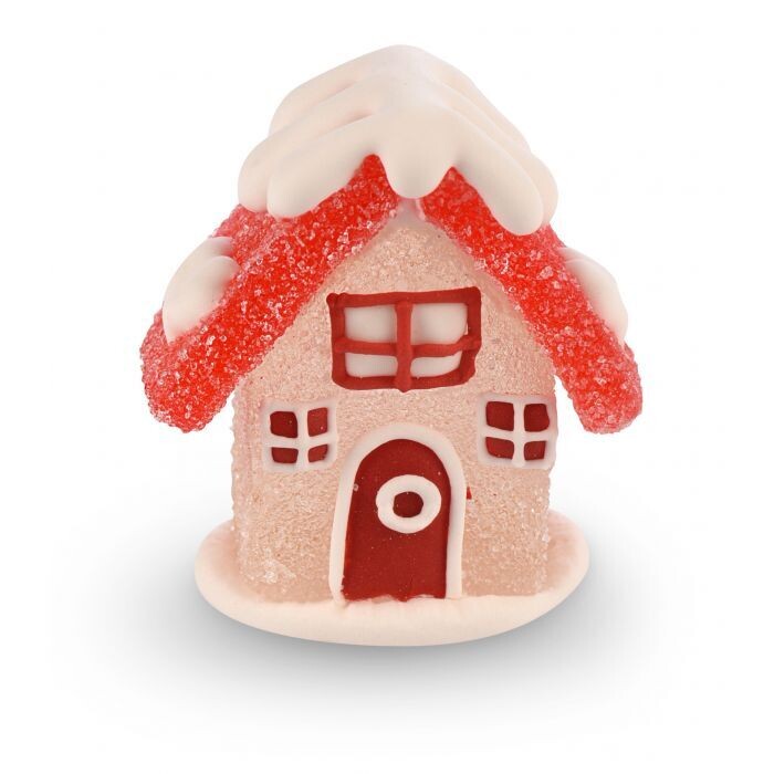 Decorazione 3D in zucchero e gelatina - Casetta 8 Decorazione 3D in zucchero e gelatina - Casetta 8