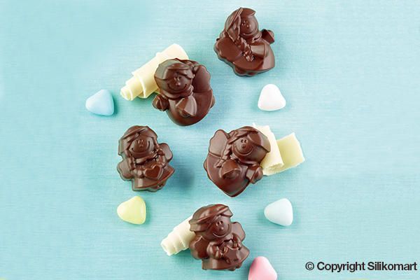 Stampo in silicone - Choco Angel