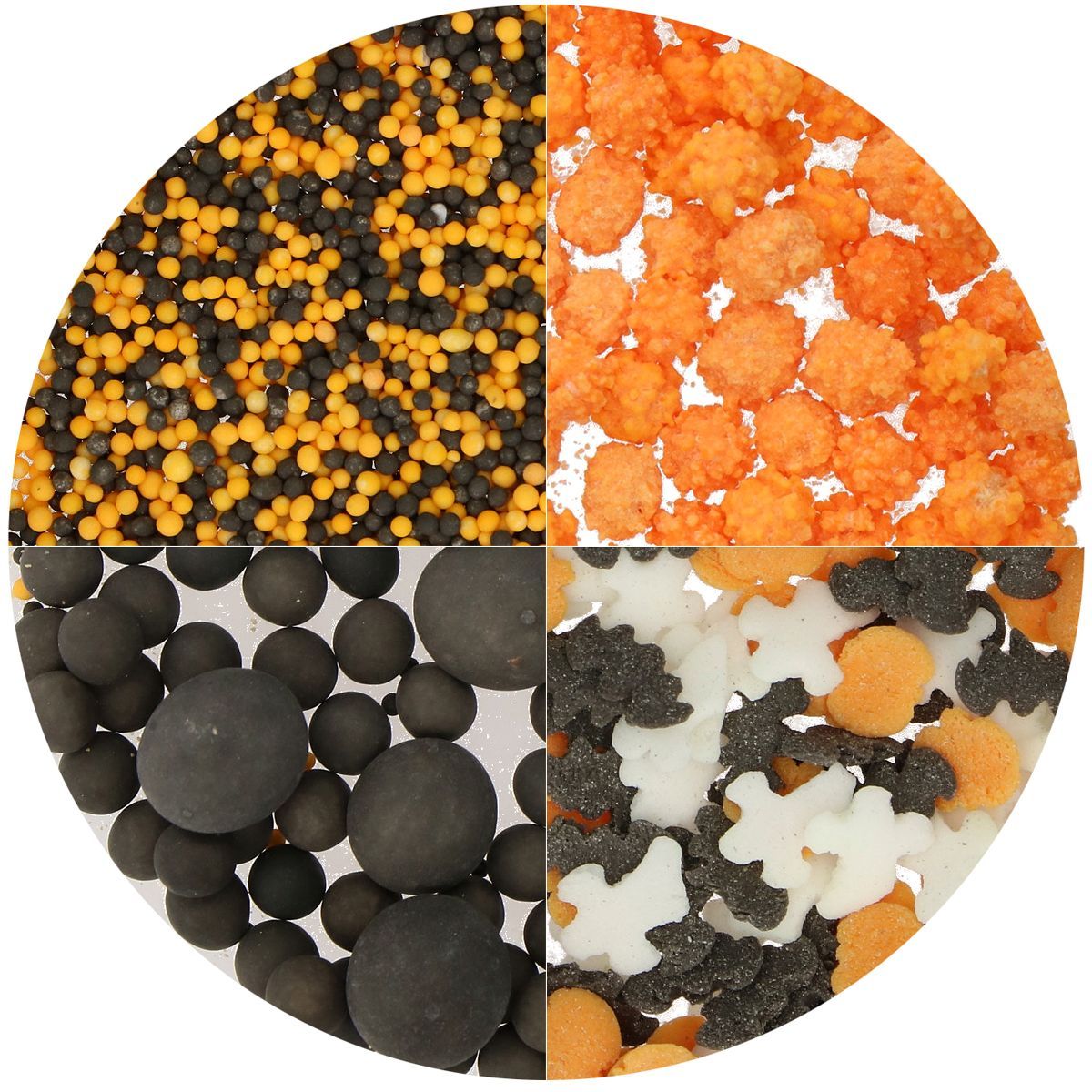 Sprinkles mix 4 in 1 - Haunted Halloween Sprinkles mix 4 in 1 - Haunted Halloween