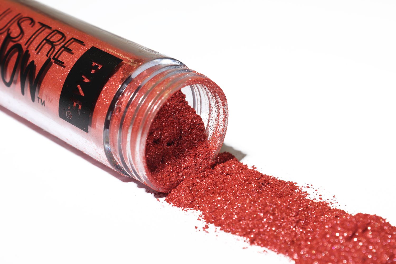 Glitter edibile da soffiare - Rosso