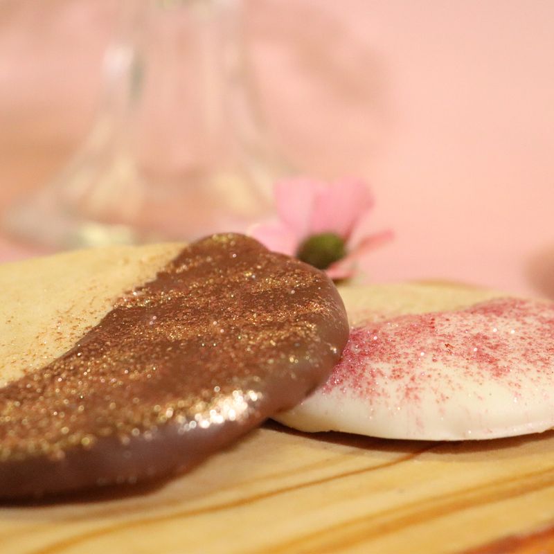 Glitter edibile da soffiare - Rosa