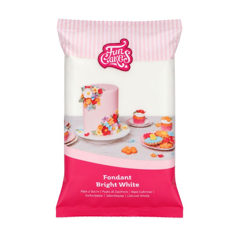 Pasta di zucchero Funcakes  1 Kg - bianco