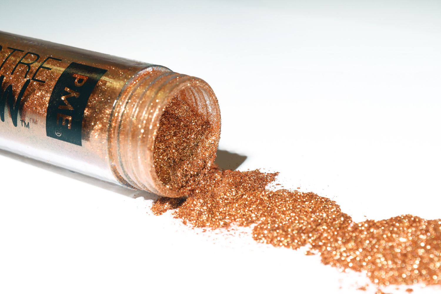 Glitter da sofiare edibile - Rosa Gold