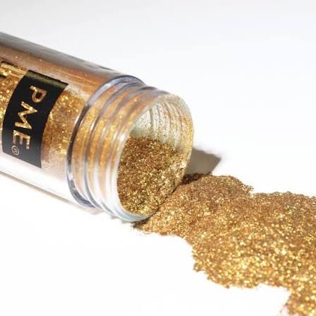 Glitter da soffiare edibile - Oro Glitter da soffiare edibile - Oro