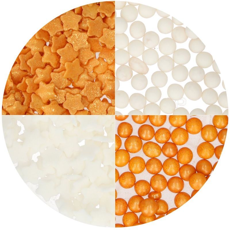 Sprinkles mix 4 in 1 - Twinkling star Sprinkles mix 4 in 1 - Twinkling star