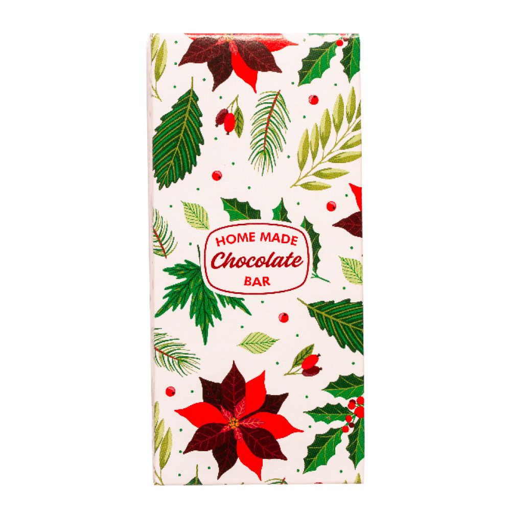 Scatola per cioccolatini e tavoletta - Stella di Natale Scatola per cioccolatini e tavoletta - Stella di Natale