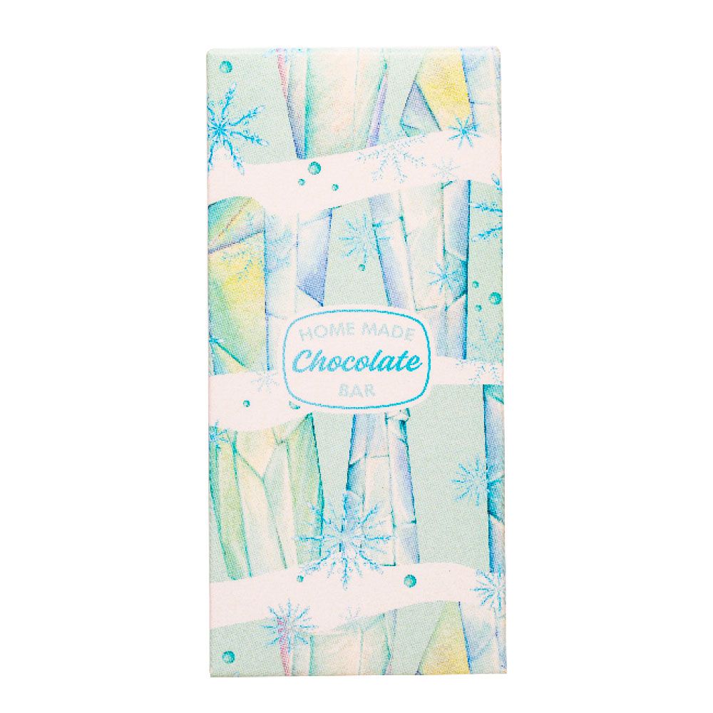 Scatola per cioccolatini e tavoletta - Ghiaccio Scatola per cioccolatini e tavoletta - Ghiaccio