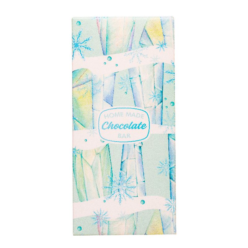 Scatola per cioccolatini e tavoletta - Ghiaccio Scatola per cioccolatini e tavoletta - Ghiaccio