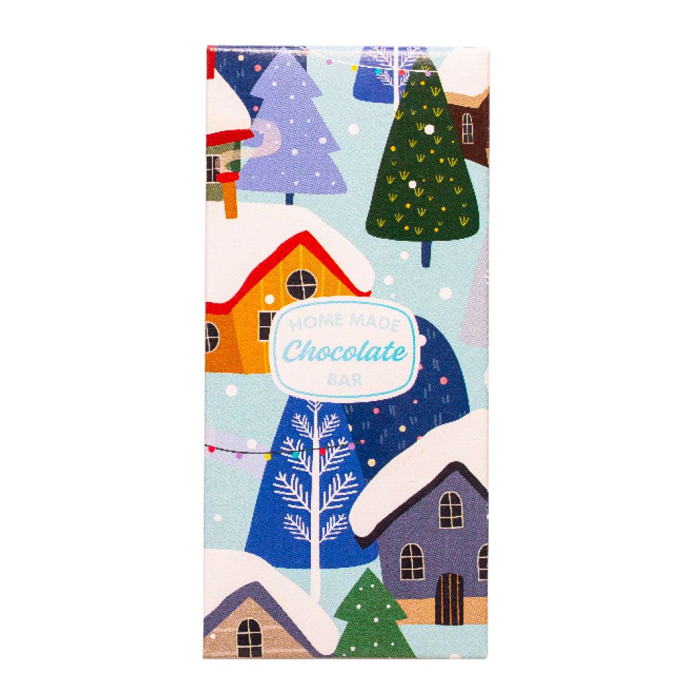 Scatola per cioccolatini e tavoletta - Paesaggio Scatola per cioccolatini e tavoletta - Paesaggio