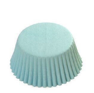 Pirottini mini muffin - Celeste