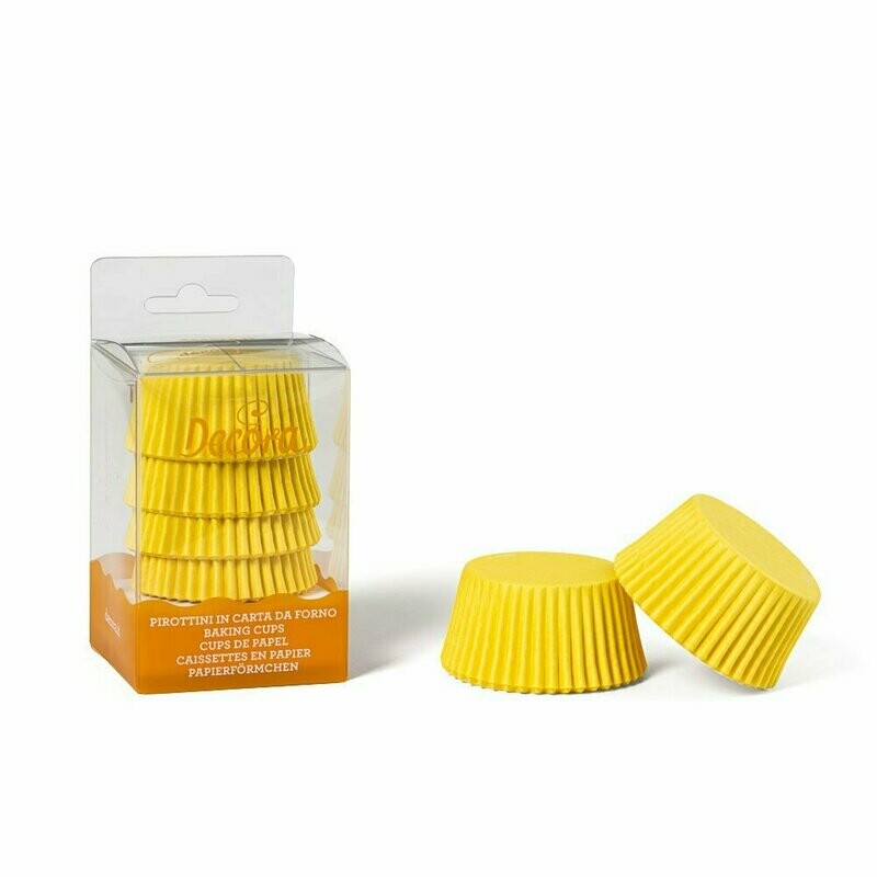 Pirottini mini muffin - Giallo