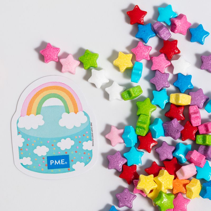 Sprinkles charms 3D - Stelle arcobaleno