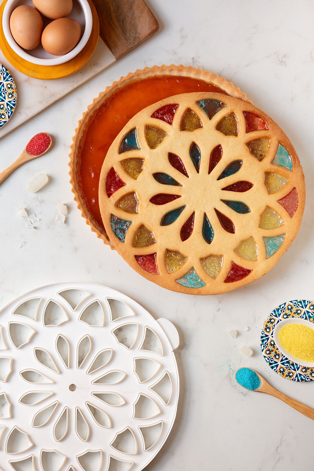 Griglia per crostata - Fiore