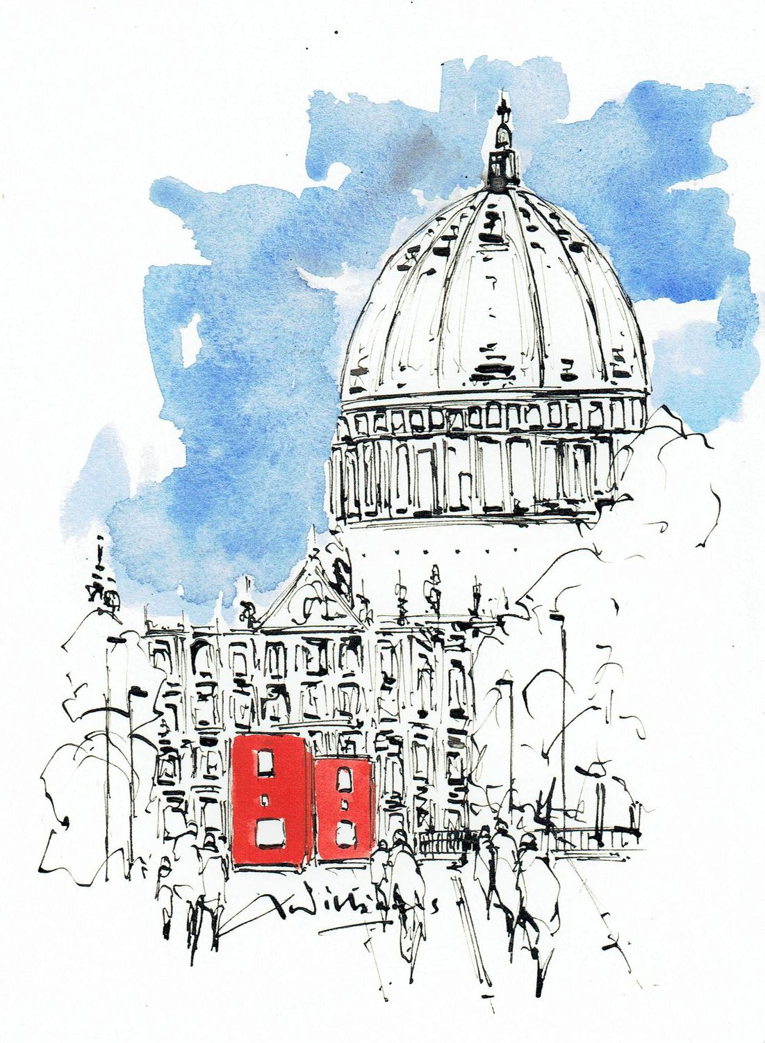 St Pauls from New Change