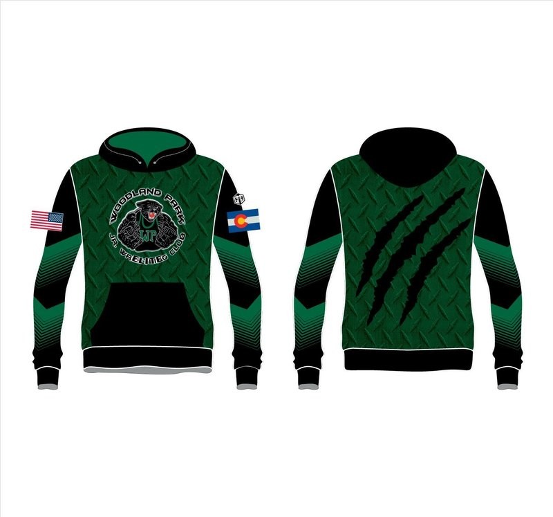 Full Zip Hoodie Sublimated (M/W)