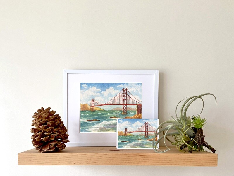 Golden Gate Bridge Paingting Prints