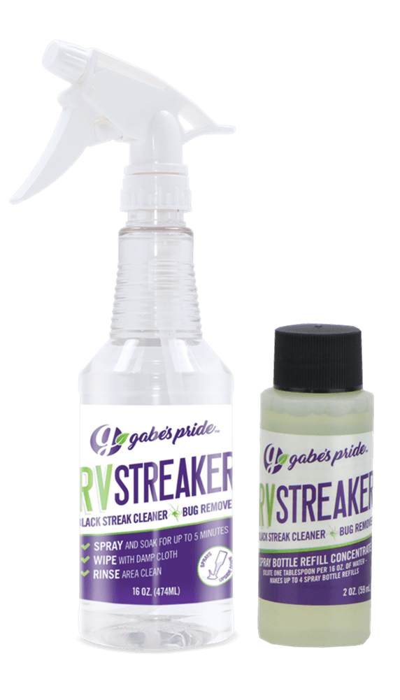 RV Streaker - Black Streak Cleaner and Bug Remover Combo Pack