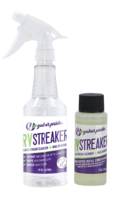 RV Streaker - Black Streak Cleaner and Bug Remover Combo Pack