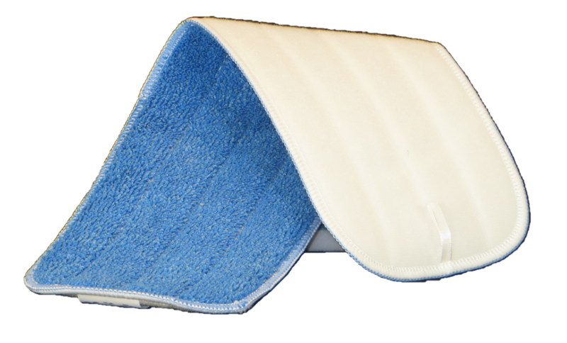 Microfiber Flat Mop 18" - Blue