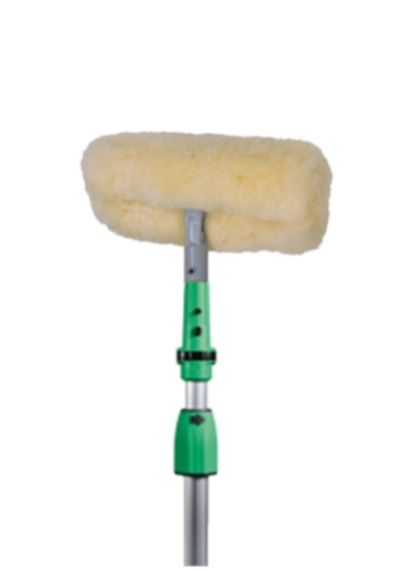 Extension Pole 4' - 8' with Lambskin Wash Pad