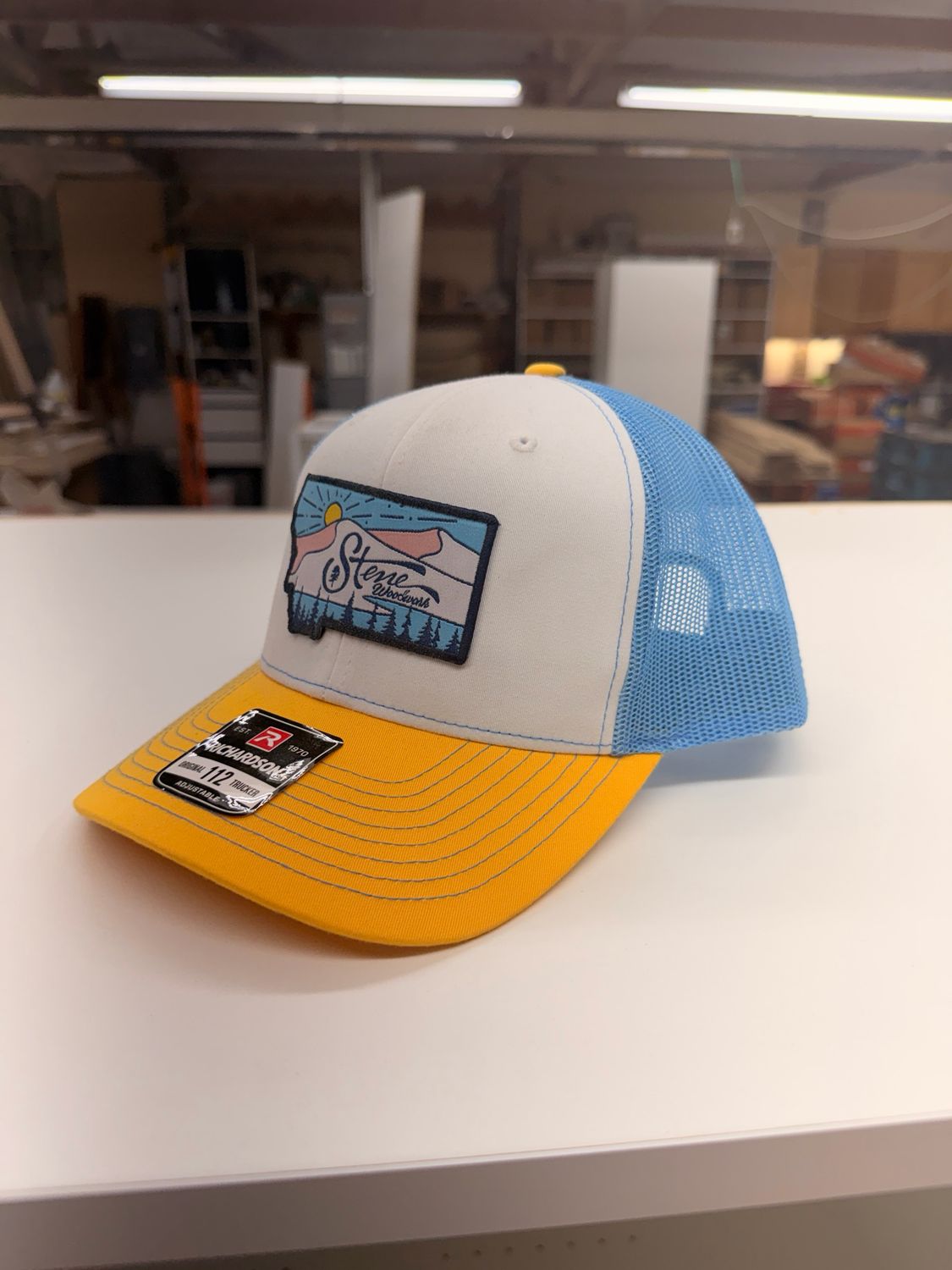 Stene Woodwork Hat, Color Patch