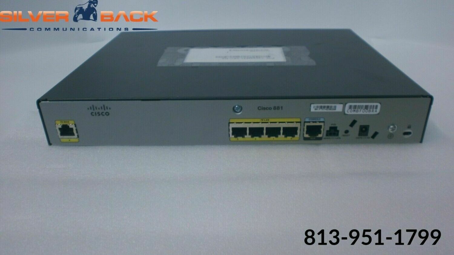 Cisco 881 Cisco881-SEC-K9 ISR Router