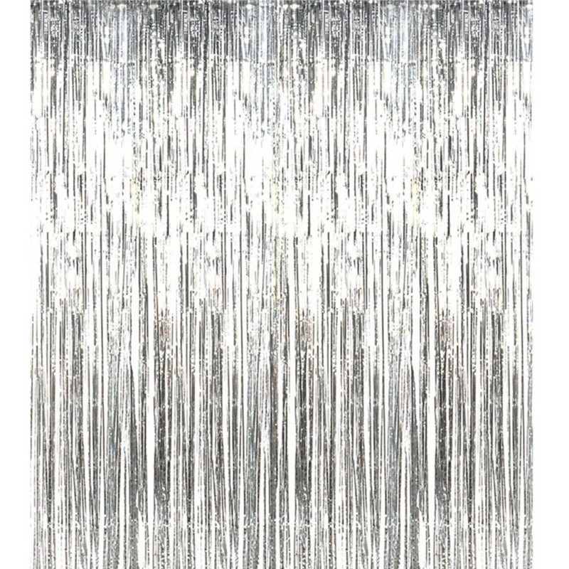 Foil Curtain Silver