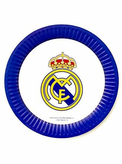 Real Madrid Plates /10Pcs