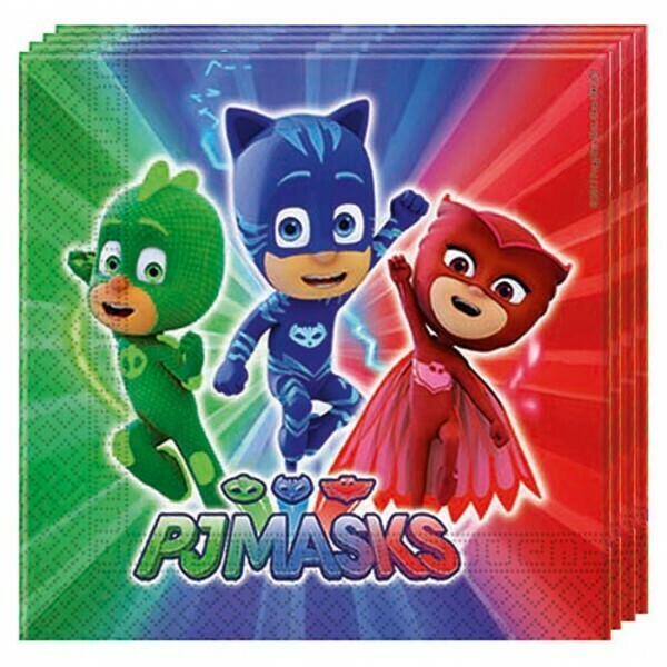 Paper Napkins Pj Masks /20Pcs