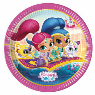 Paper Plates Shimmer And Shine /8Pcs