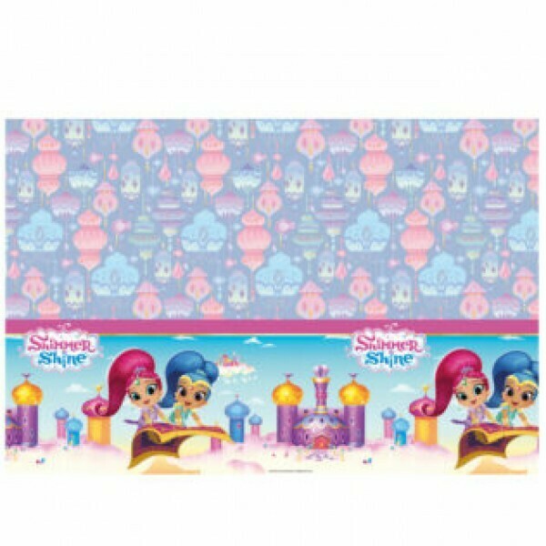 Plastic Tablecover Shimmer And Shine