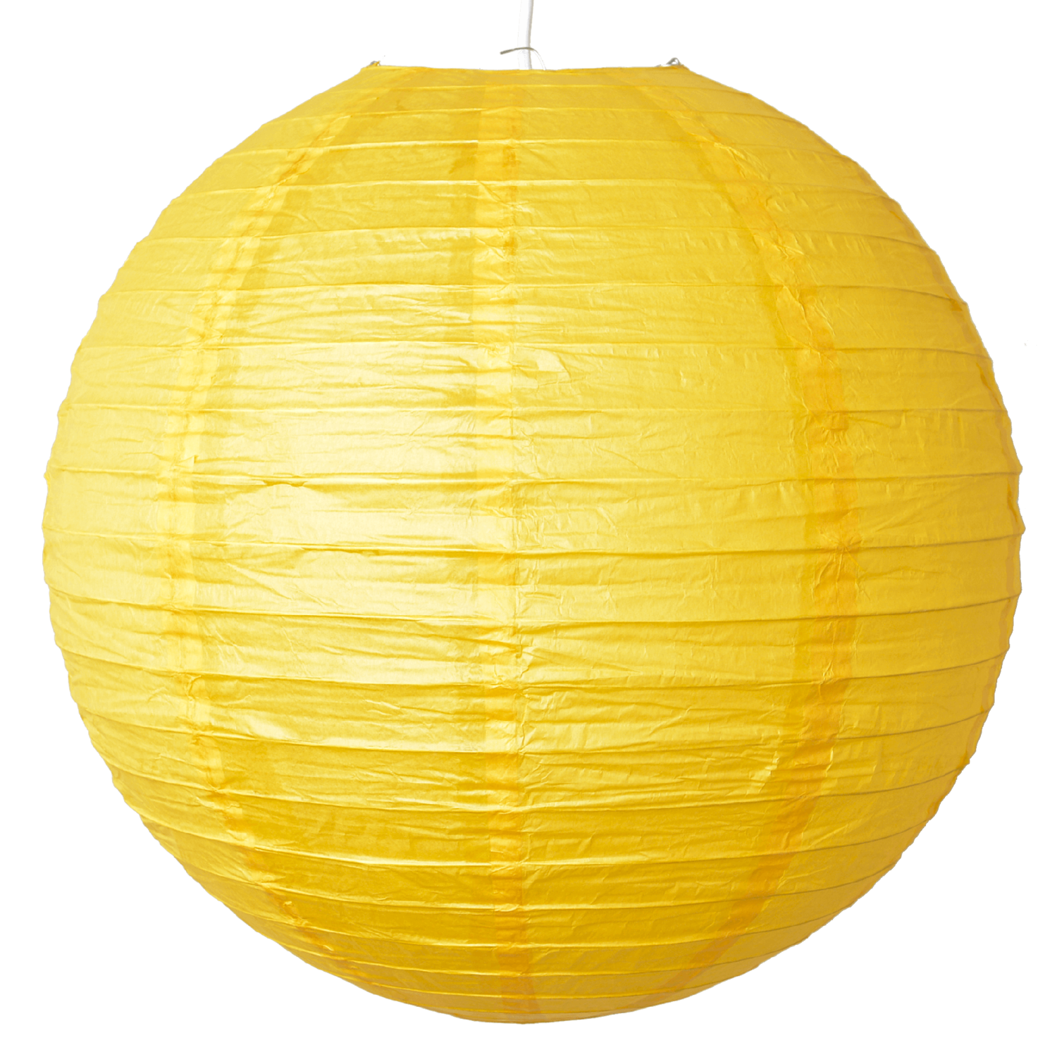 Lantern Round Yellow /1Pc