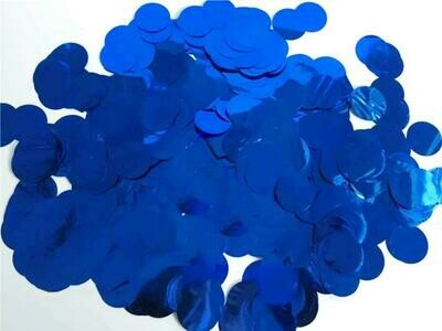 Table Round Confetti Royal Blue