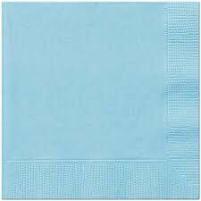 Powder Blue Lunch Napkins /20Pcs