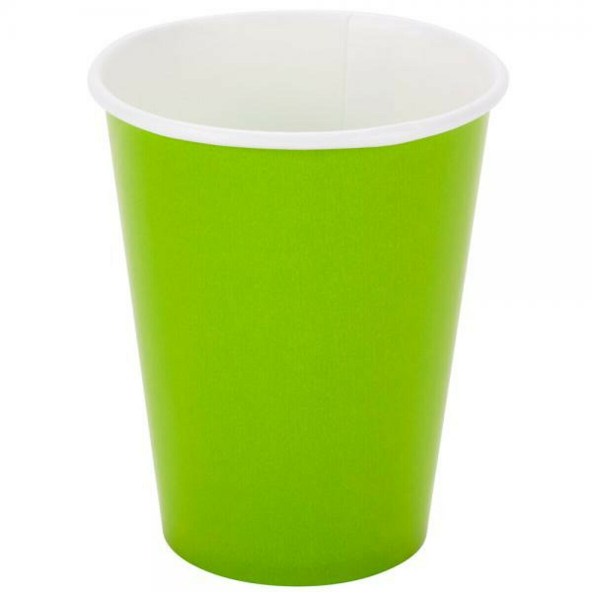 Lime Green Paper Cups /10Pcs