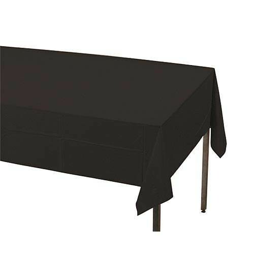 Black Plastic Tablecover