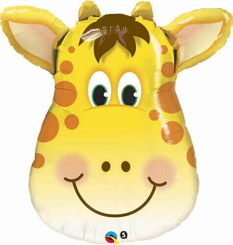 Supershape Jolly Giraffe Foil Balloon