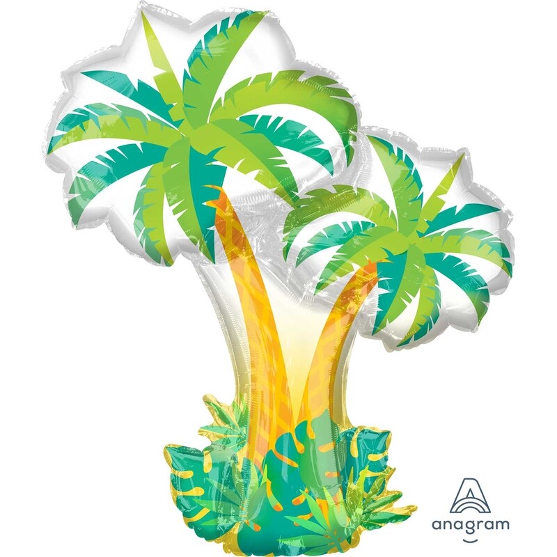 Supershape Tropical Palm Trees Foil Balloon