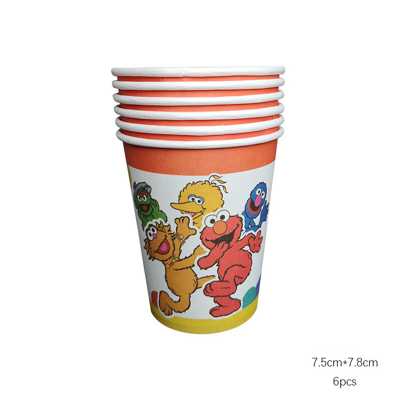 Sesame Street Cups /10Pcs