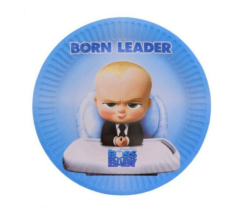 The Boss Baby Plates /10Pcs