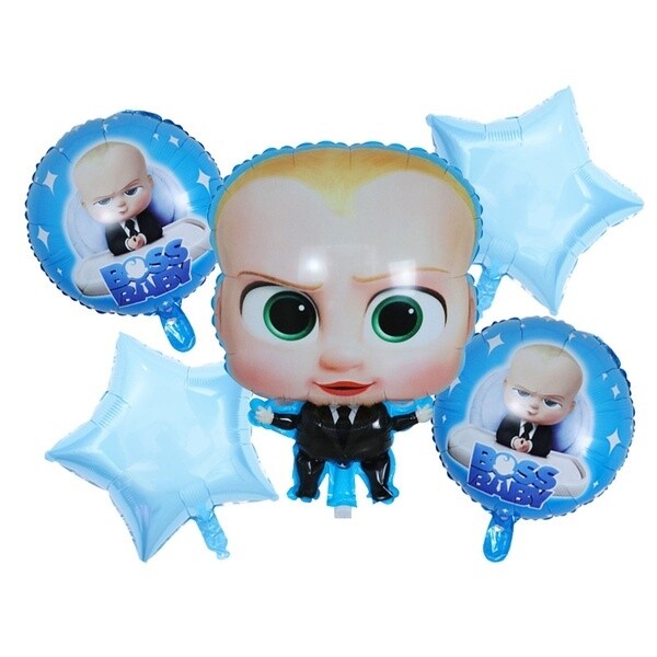 The Boss Baby Foil Balloon Bouquet