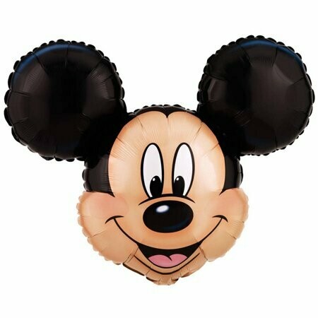 Supershape Mickey Mouse Head Foil Balloon
