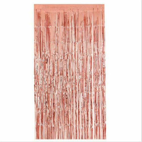 Foil Curtain Rose Gold