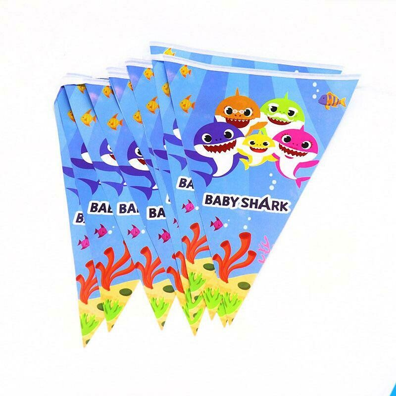 Baby Shark Flag Banner Baby Shark Flag Banner