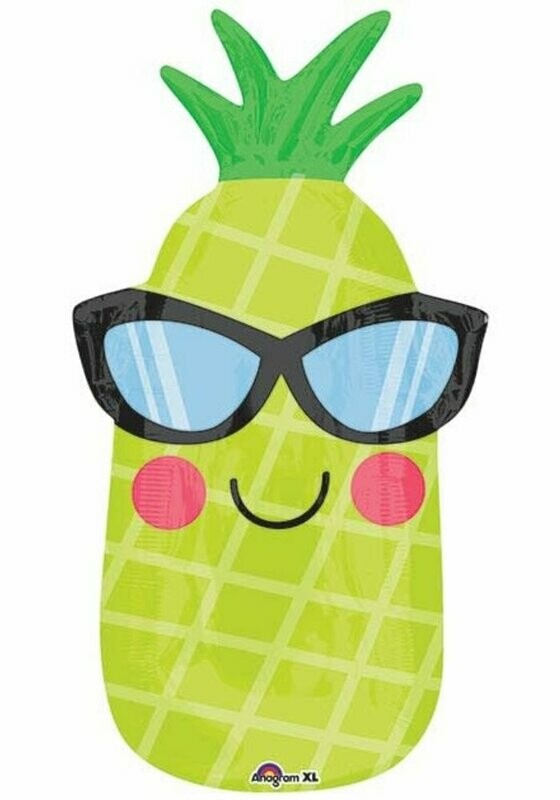 Pineapple Glasses Foil Balloon
